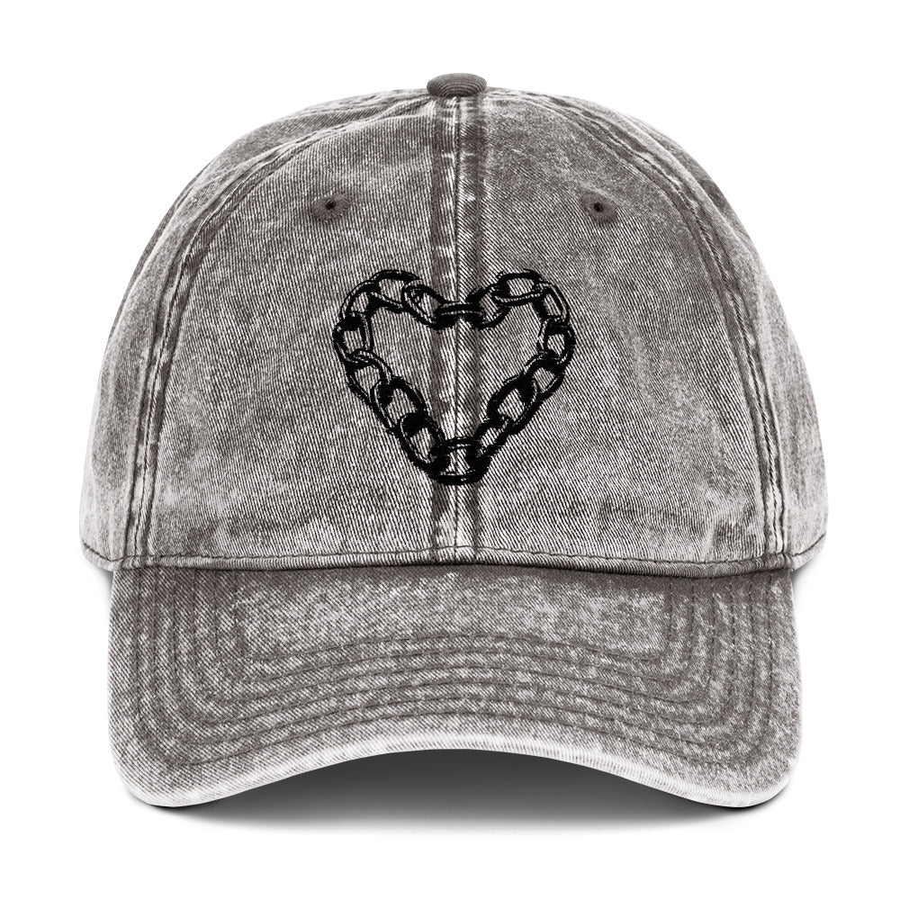 Chains of Love - Vintage Cap - ballcap - baseball style hats - hats - Numbskullz