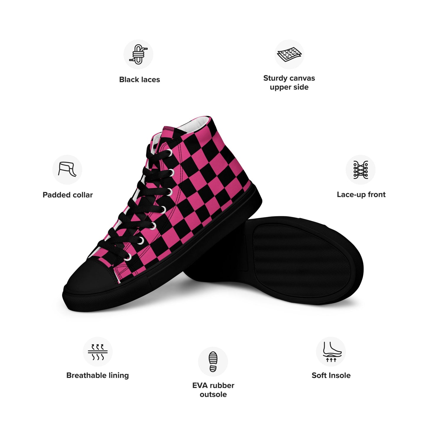 Hot Cabbie - Women's High Top Sneakers - canvas shoes - high - tops - sneakers - Numbskullz