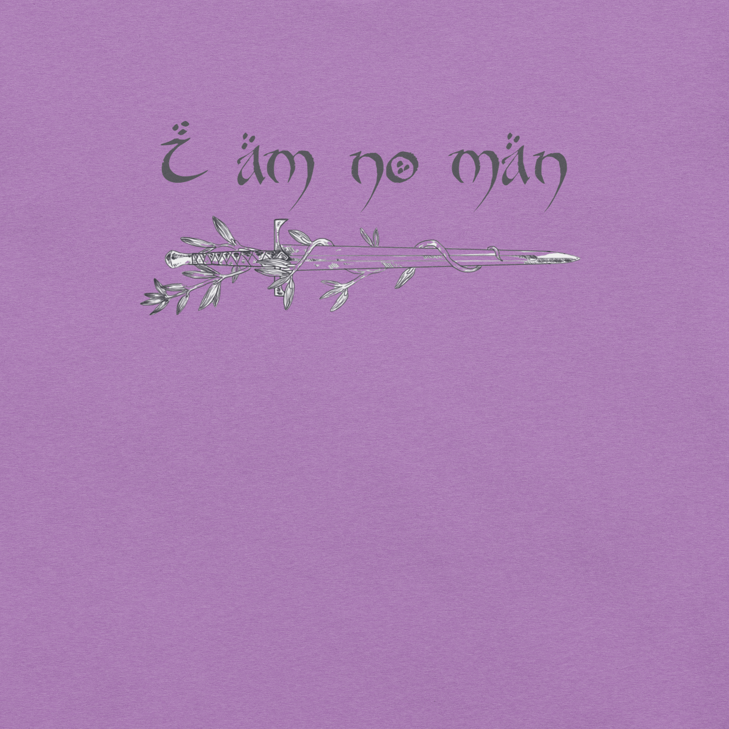 I Am No Man - Unisex Cotton Tee - shirt-shirts - Short Sleeve - Numbskullz