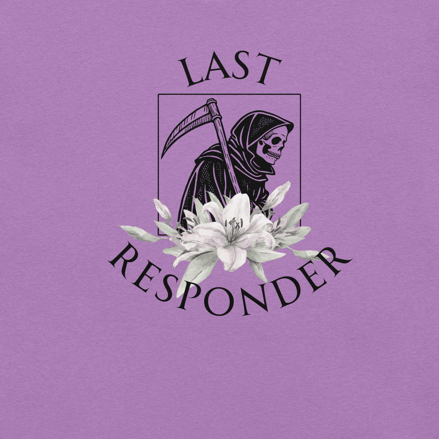 Last Responder - Unisex Cotton Tee - shirt-shirts - Short Sleeve - Numbskullz