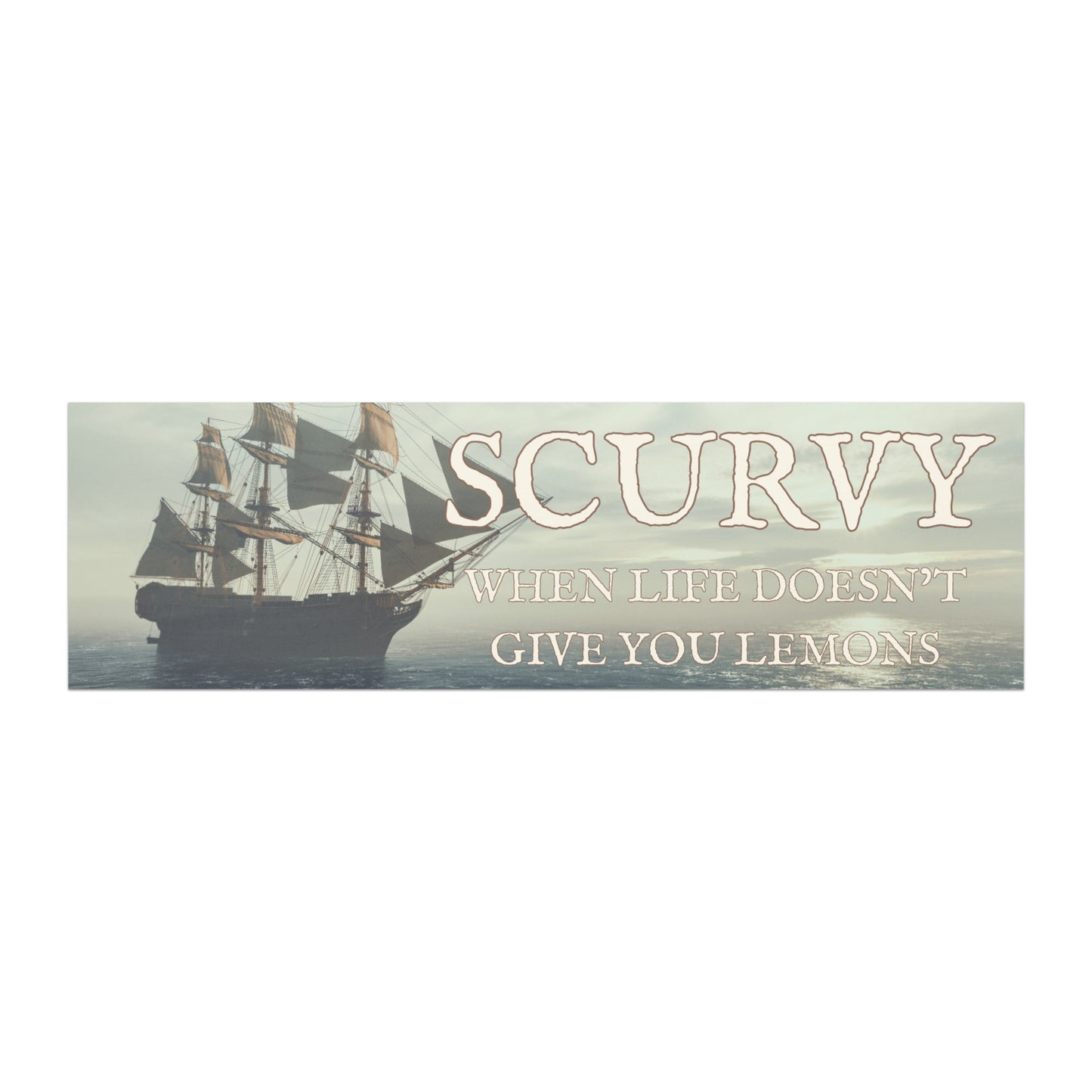 Scurvy - Car magnet - bumper magnets - bumper stickers - car decor - Numbskullz