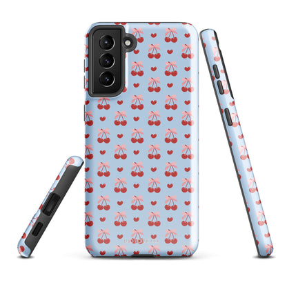 A Cherry on Top - Samsung® Tough Case - Coquette - phone accessories - phone case - BadHorse