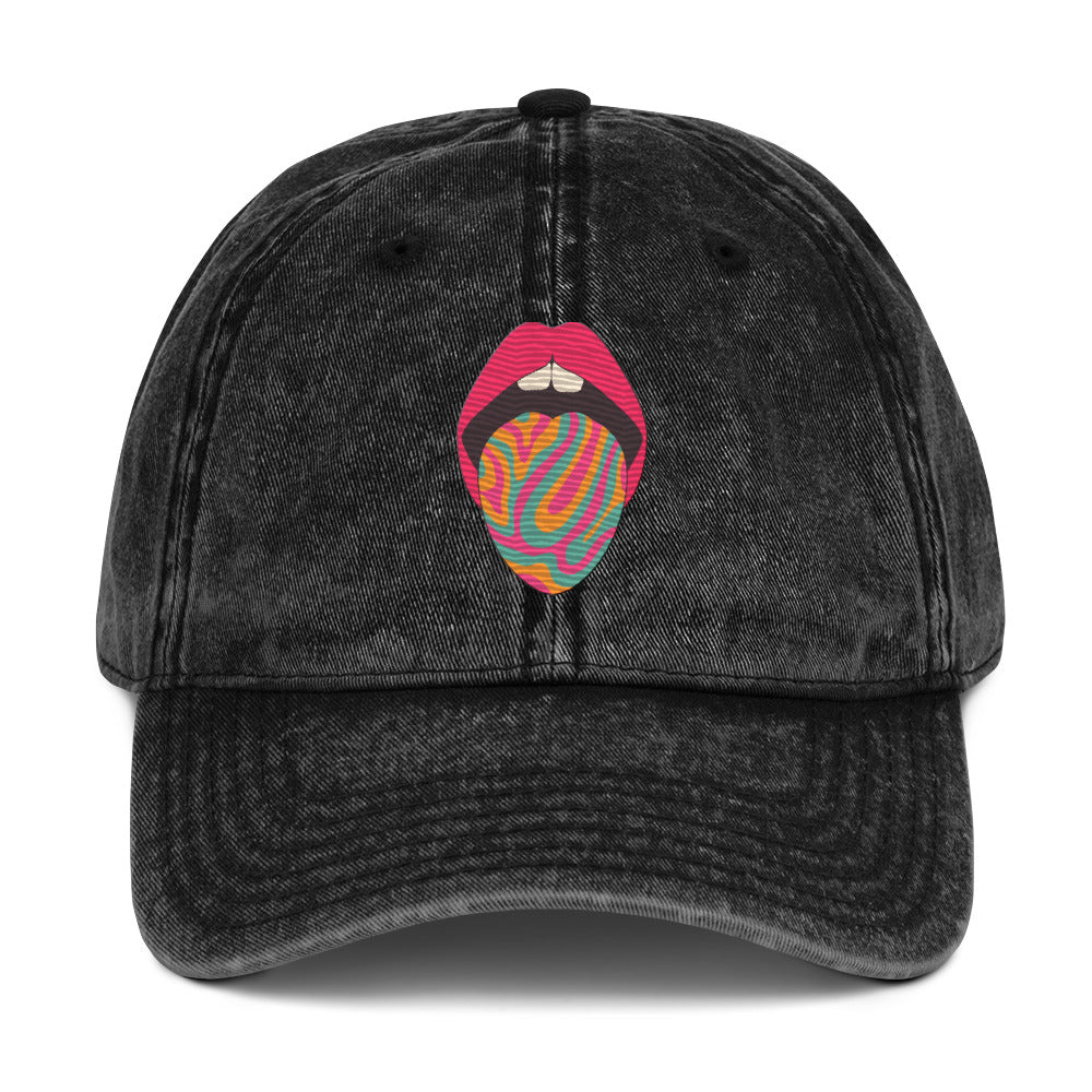 Acid - Cotton Twill Cap - ballcap - baseball style hats - graphics - Numbskullz