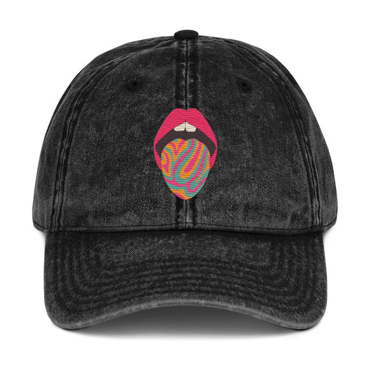 Acid - Cotton Twill Cap - ballcap - baseball style hats - graphics - Numbskullz