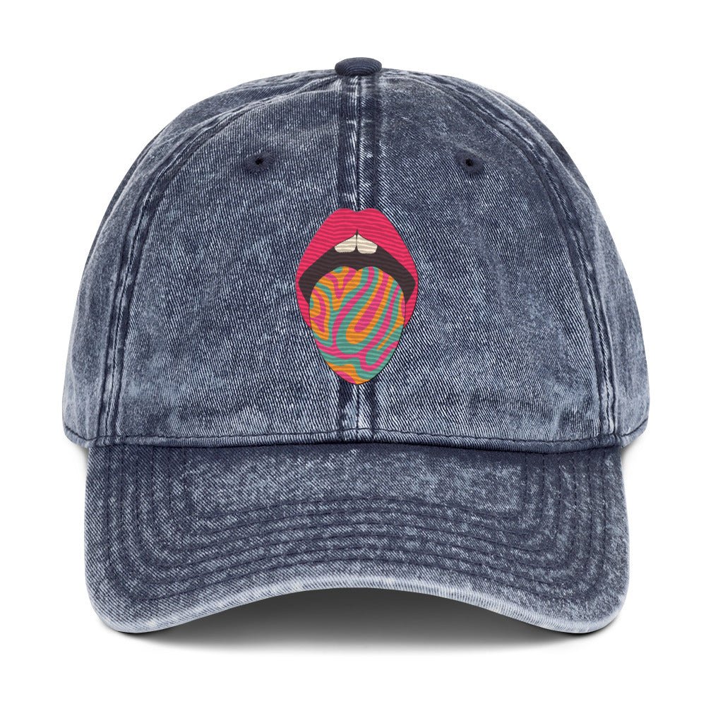 Acid - Cotton Twill Cap - ballcap - baseball style hats - graphics - Numbskullz