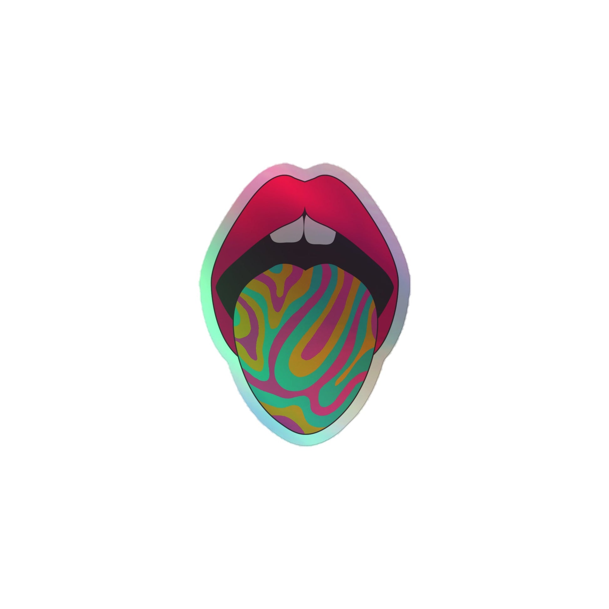 Acid - Holographic Sticker - holographicsticker - kisscutstickers - sticker collections - Numbskullz