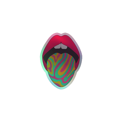 Acid - Holographic Sticker - holographicsticker - kisscutstickers - sticker collections - Numbskullz