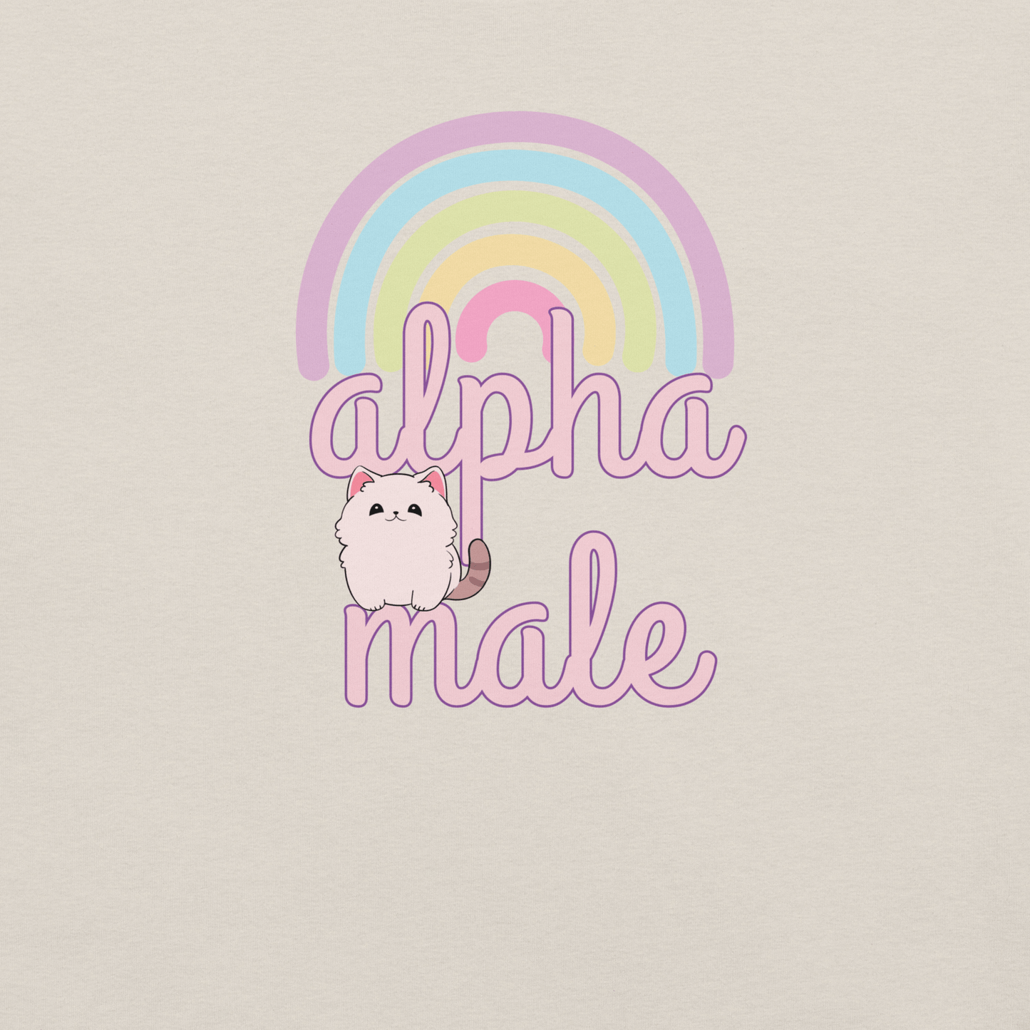 Alpha Male - Unisex Cotton Tee - shirt-shirts - Short Sleeve - Numbskullz