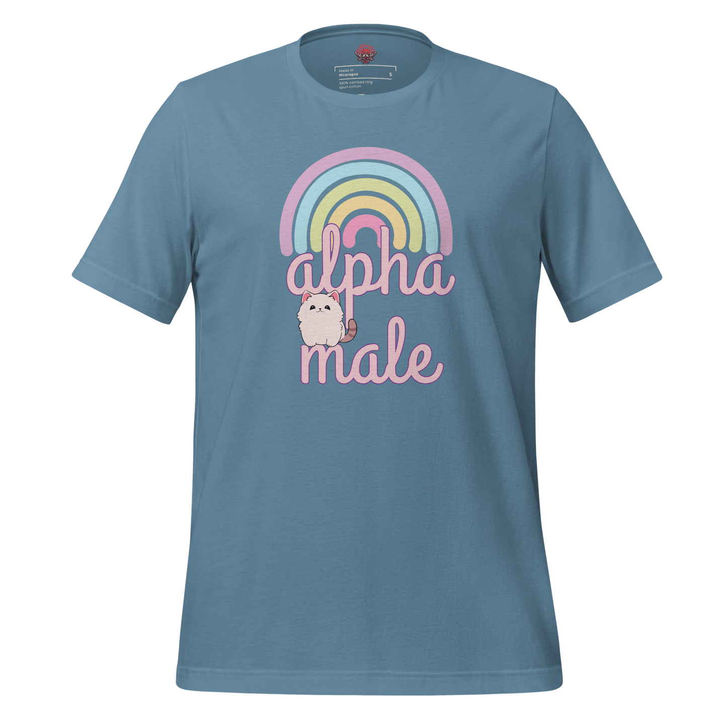 Alpha Male - Unisex Cotton Tee - shirt-shirts - Short Sleeve - Numbskullz