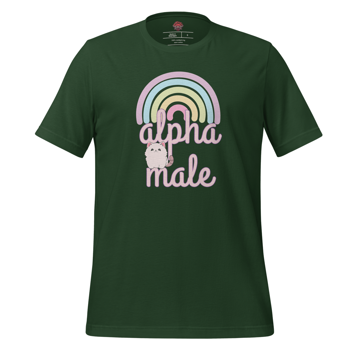 Alpha Male - Unisex Cotton Tee - shirt-shirts - Short Sleeve - Numbskullz