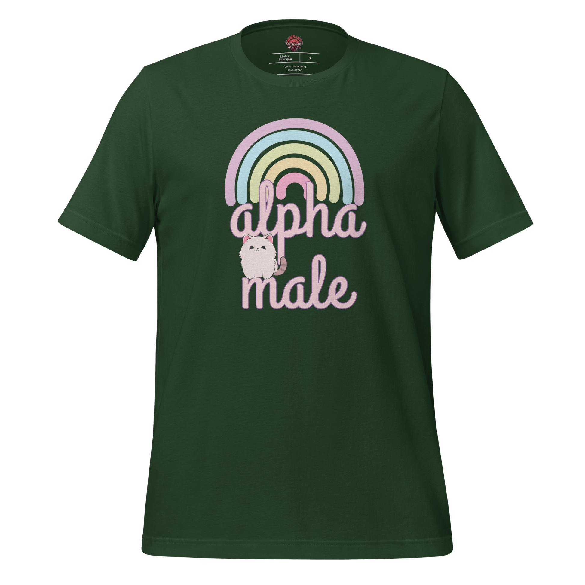 Alpha Male - Unisex Cotton Tee - shirt-shirts - Short Sleeve - Numbskullz