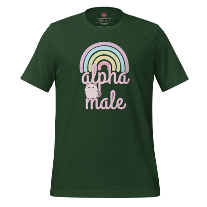 Alpha Male - Unisex Cotton Tee - shirt-shirts - Short Sleeve - Numbskullz