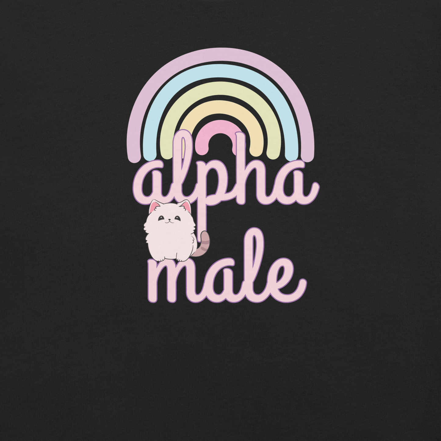 Alpha Male - Unisex Cotton Tee - shirt-shirts - Short Sleeve - Numbskullz