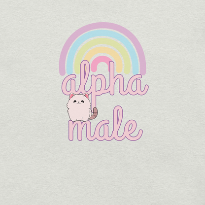 Alpha Male - Unisex Cotton Tee - shirt-shirts - Short Sleeve - Numbskullz
