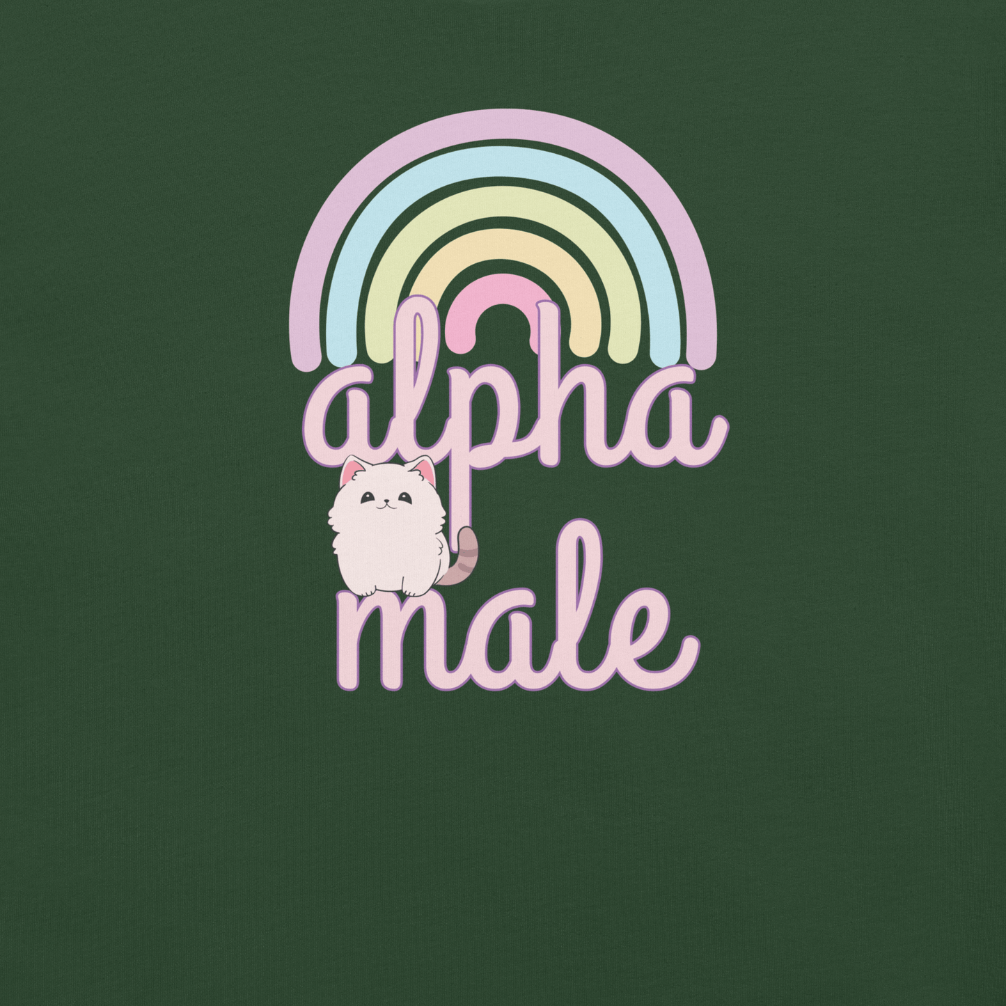 Alpha Male - Unisex Cotton Tee - shirt-shirts - Short Sleeve - Numbskullz