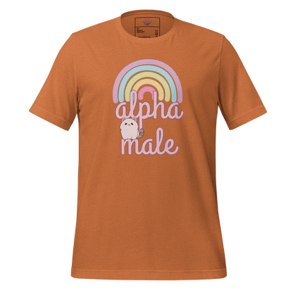 Alpha Male - Unisex Cotton Tee - shirt-shirts - Short Sleeve - Numbskullz