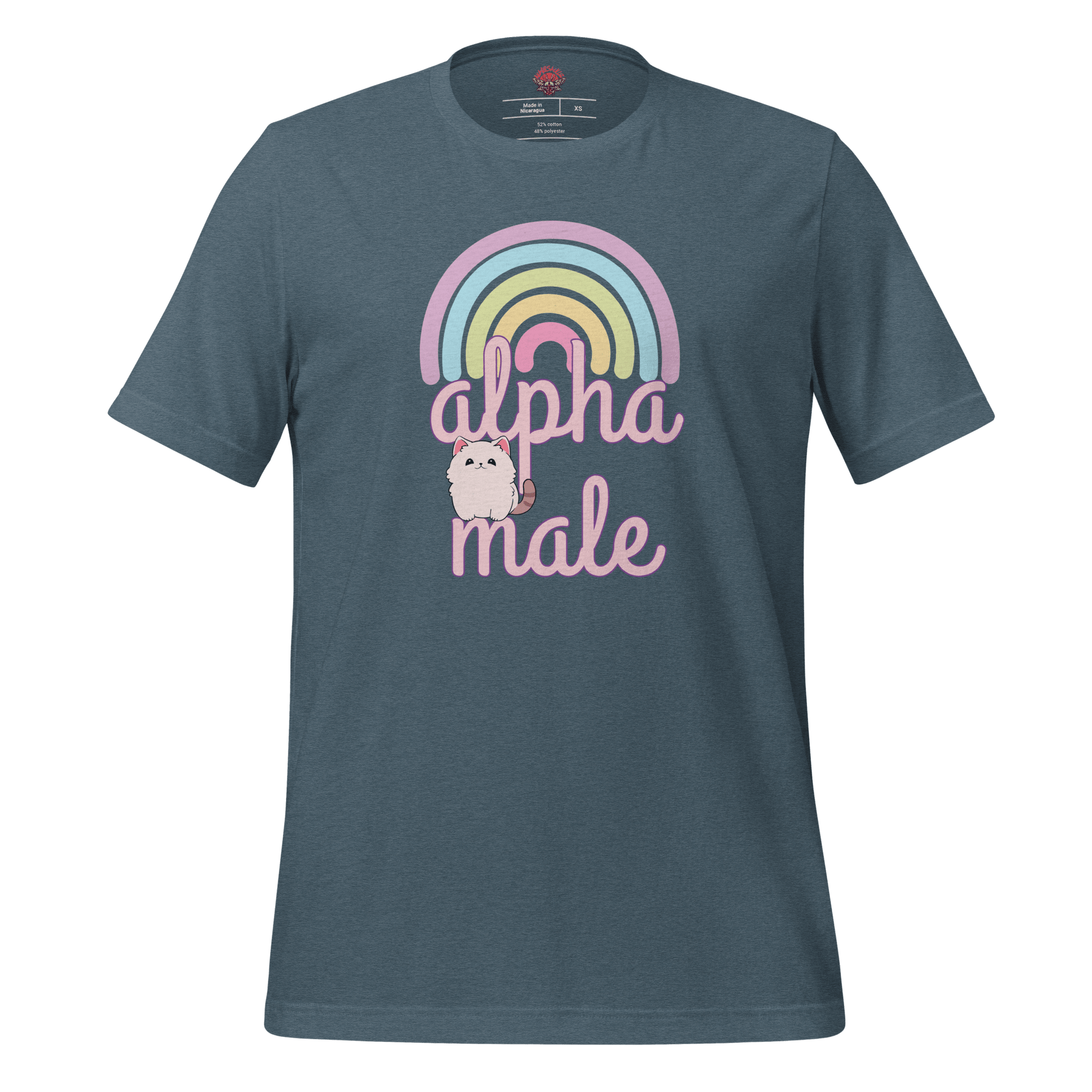 Alpha Male - Unisex Cotton Tee - shirt-shirts - Short Sleeve - Numbskullz