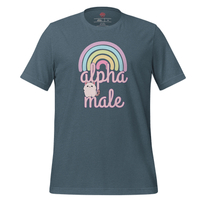 Alpha Male - Unisex Cotton Tee - shirt-shirts - Short Sleeve - Numbskullz