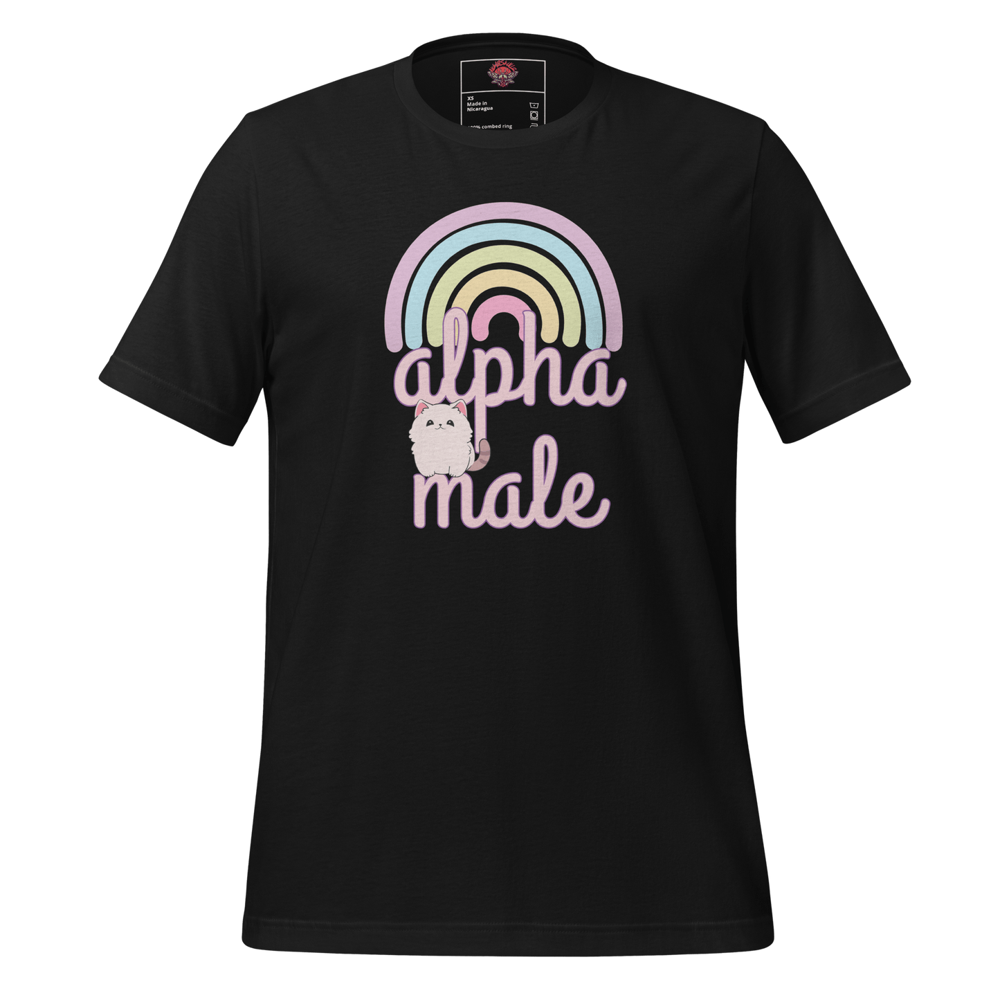 Alpha Male - Unisex Cotton Tee - shirt-shirts - Short Sleeve - Numbskullz