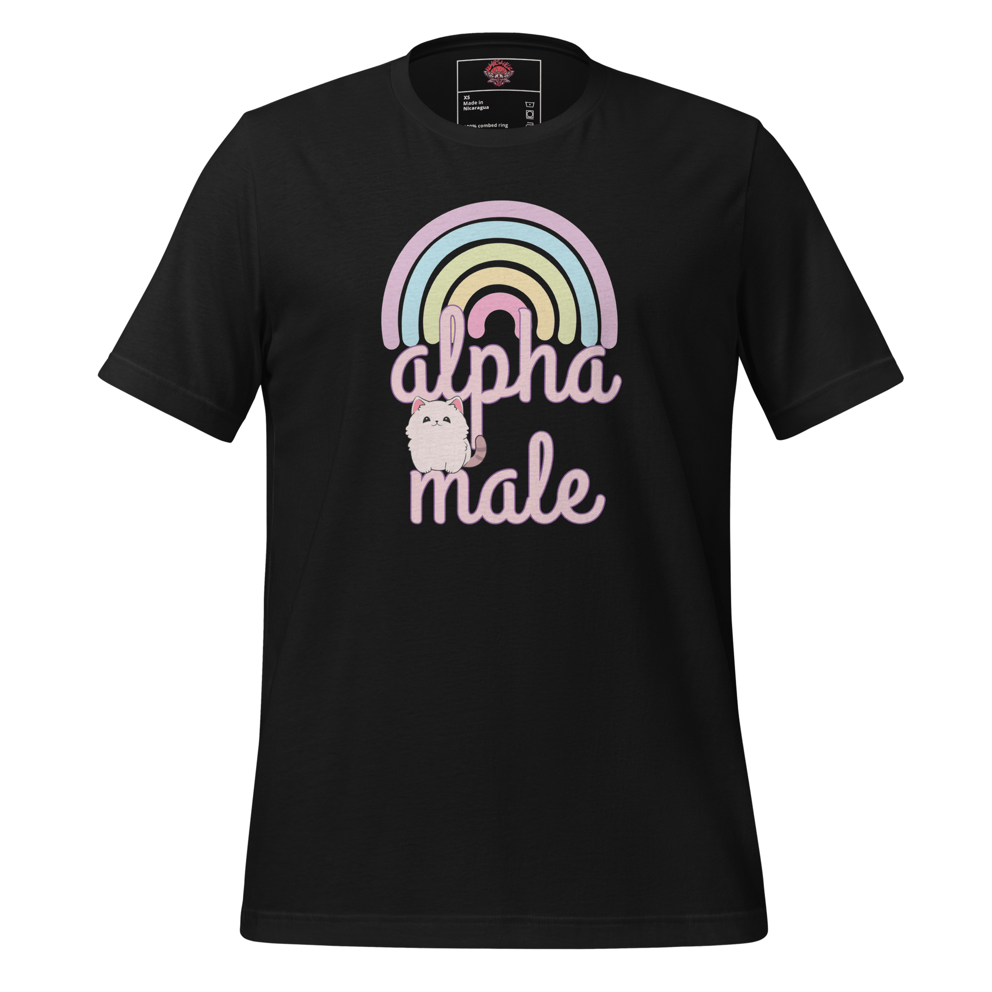 Alpha Male - Unisex Cotton Tee - shirt-shirts - Short Sleeve - Numbskullz