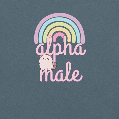 Alpha Male - Unisex Cotton Tee - shirt-shirts - Short Sleeve - Numbskullz