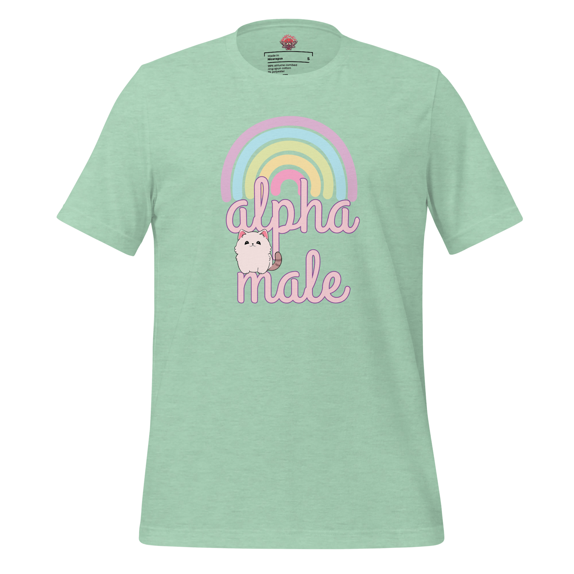 Alpha Male - Unisex Cotton Tee - shirt-shirts - Short Sleeve - Numbskullz