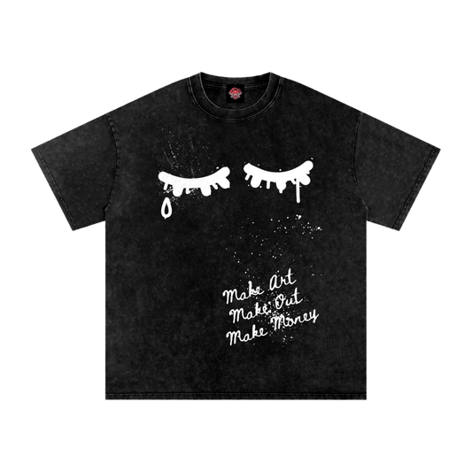 Always Stay Making - Oversized T-Shirt - logo tees - men's shirts - oversized T-shirts - Numbskullz