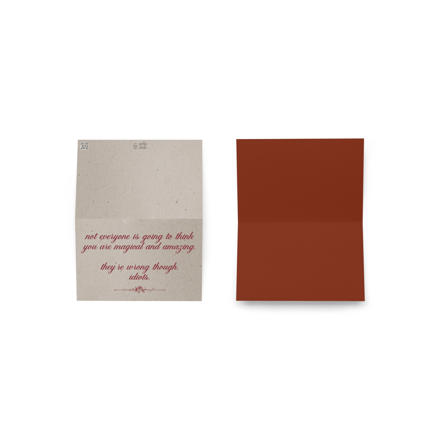 Amazing - Greeting Card - blankcard - Card - cards - Bad Horse