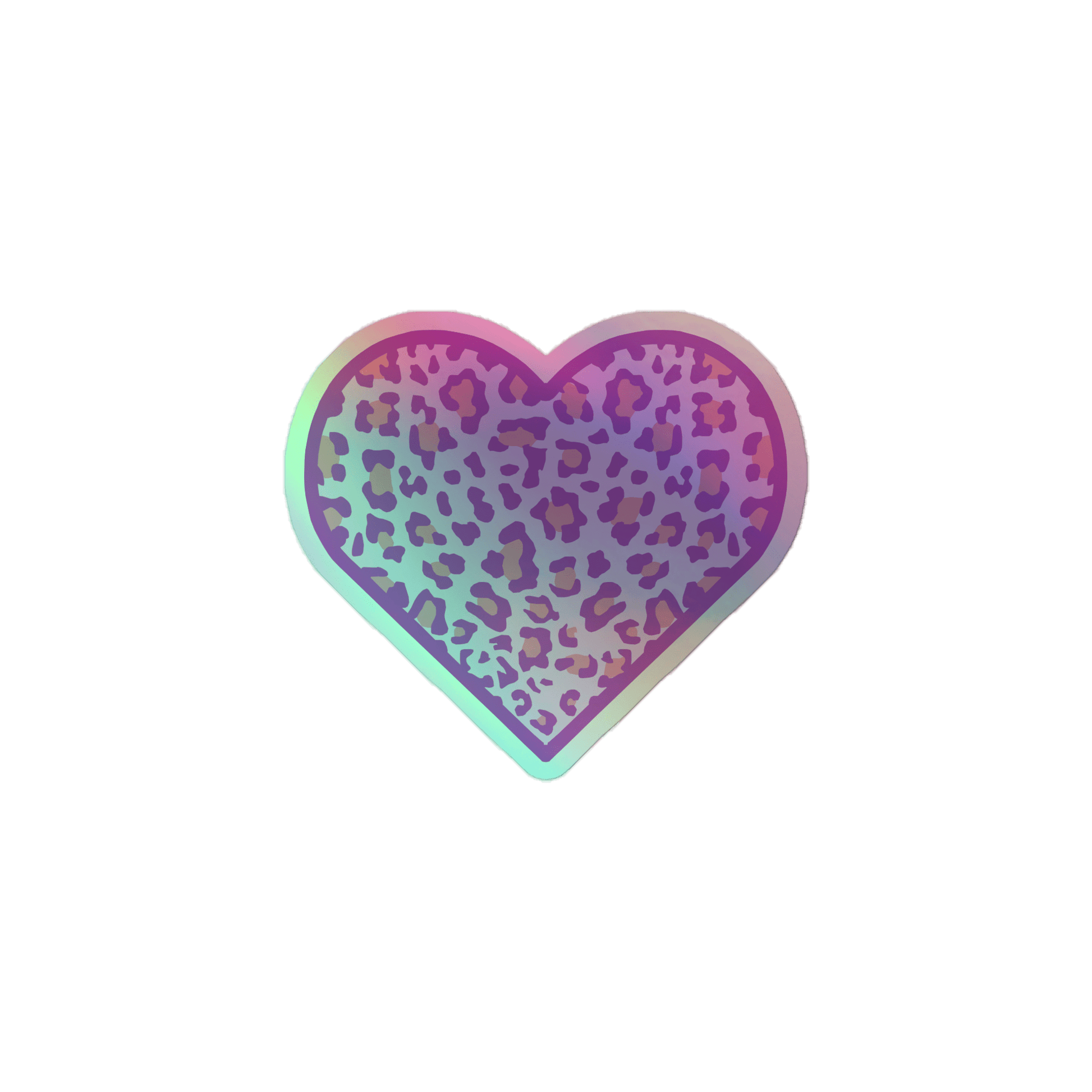 Animal Love - Holographic Sticker - holographicsticker - kisscutstickers - sticker collections - Numbskullz