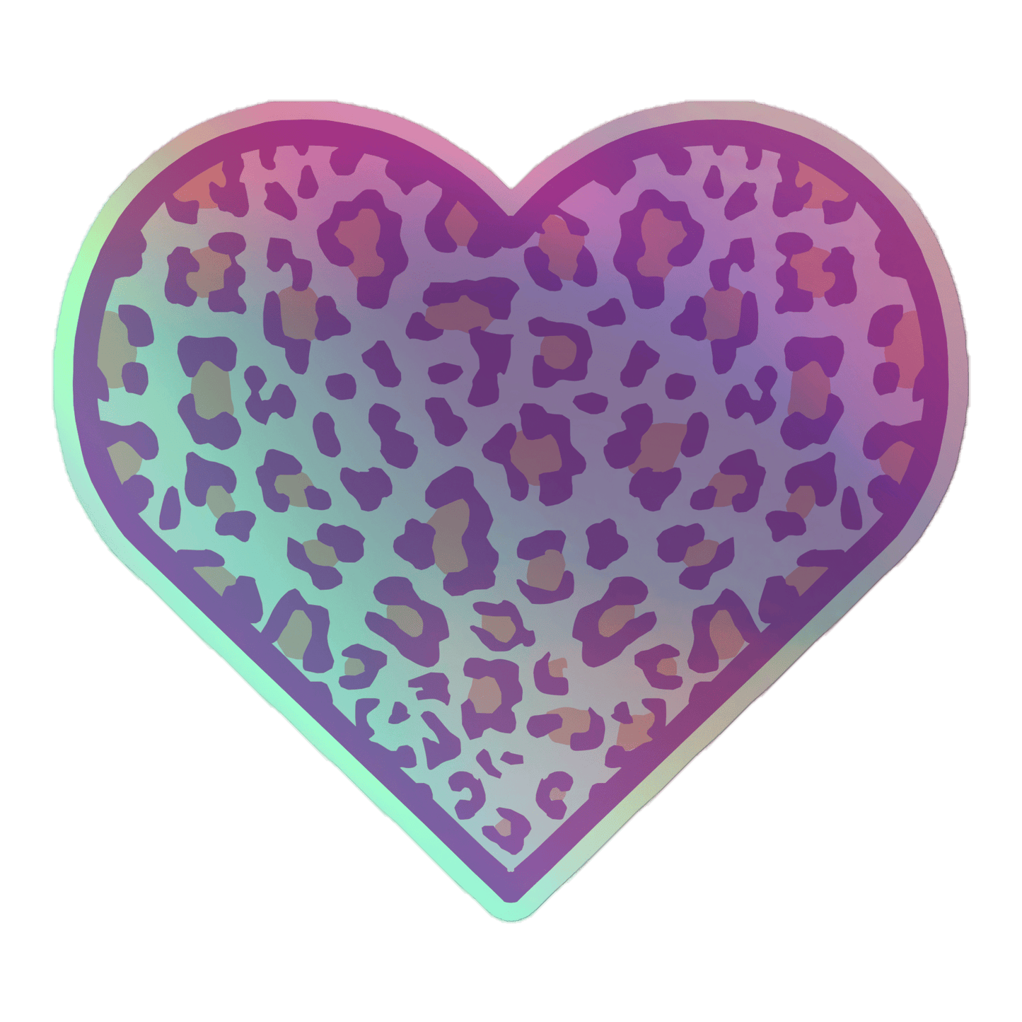 Animal Love - Holographic Sticker - holographicsticker - kisscutstickers - sticker collections - Numbskullz