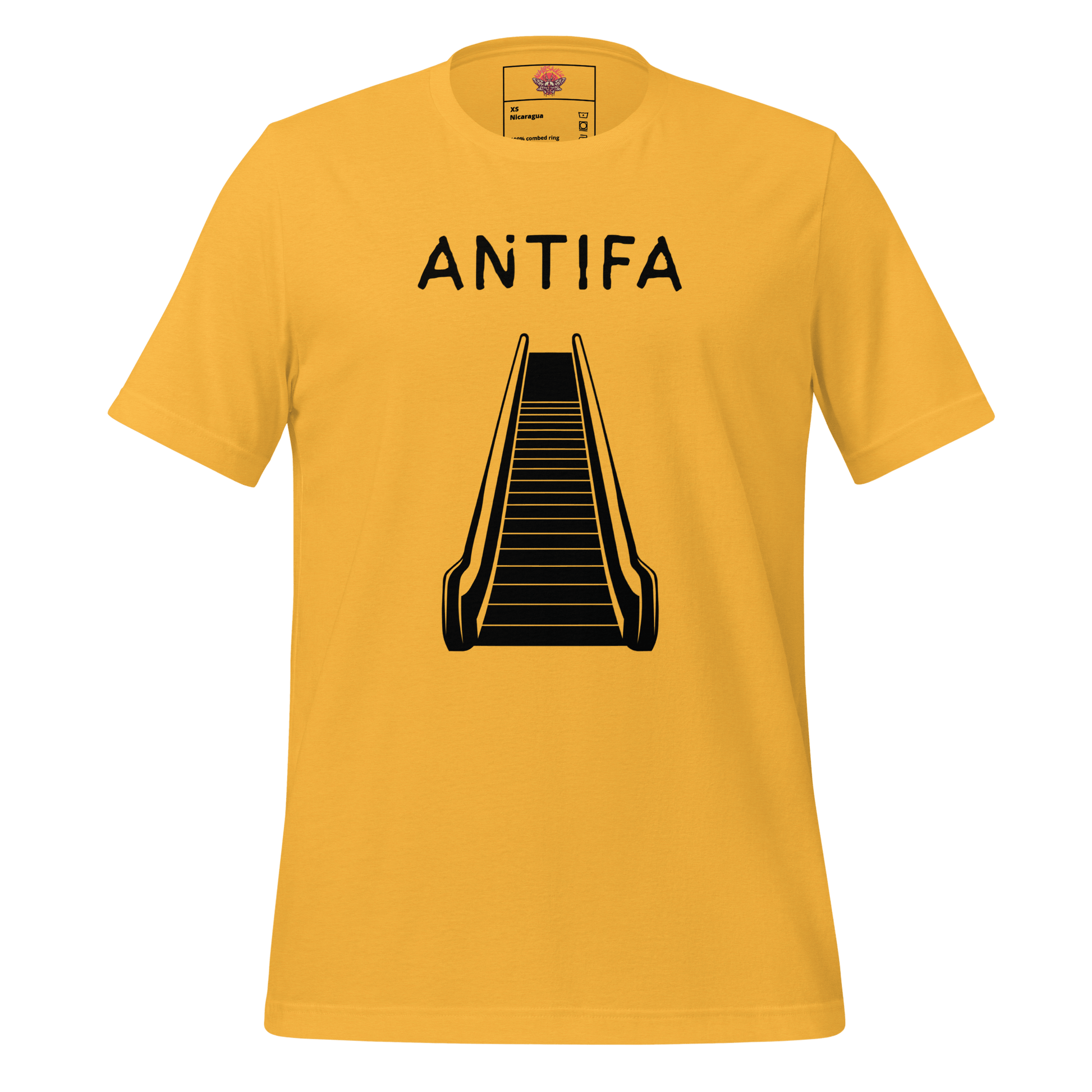 Antifa - Unisex Cotton Tee - shirt-shirts - Short Sleeve - Numbskullz