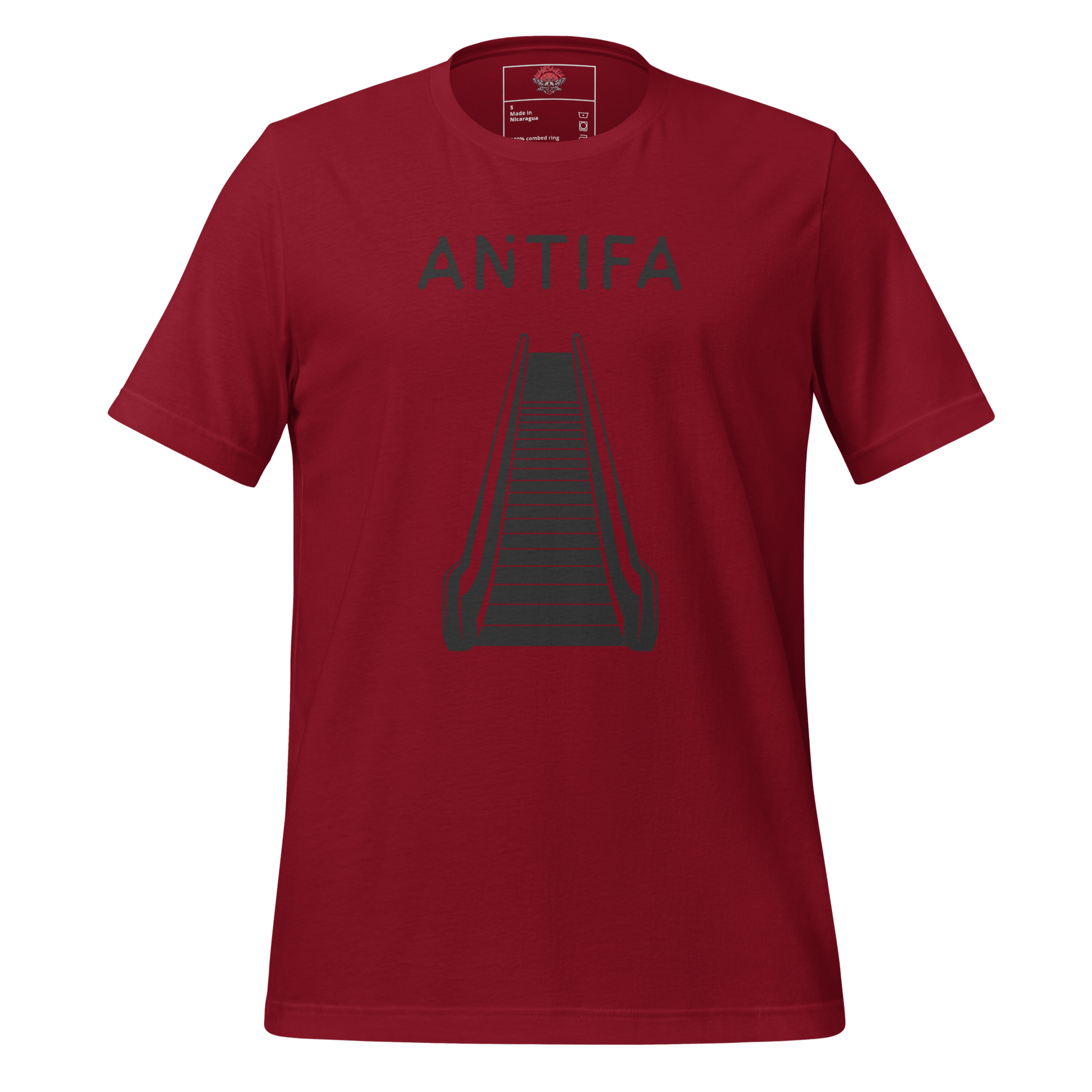 Antifa - Unisex Cotton Tee - shirt-shirts - Short Sleeve - Numbskullz