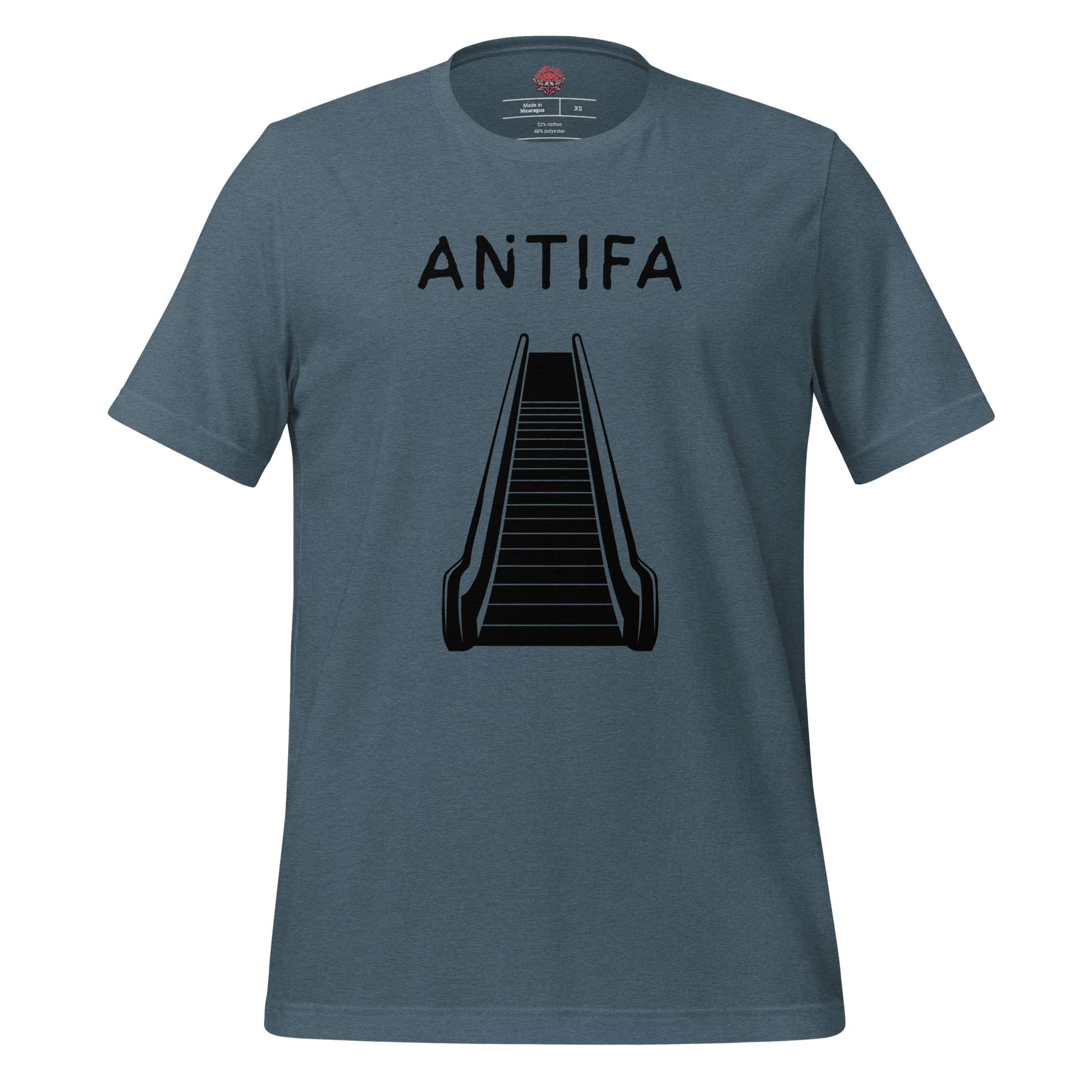 Antifa - Unisex Cotton Tee - shirt-shirts - Short Sleeve - Numbskullz