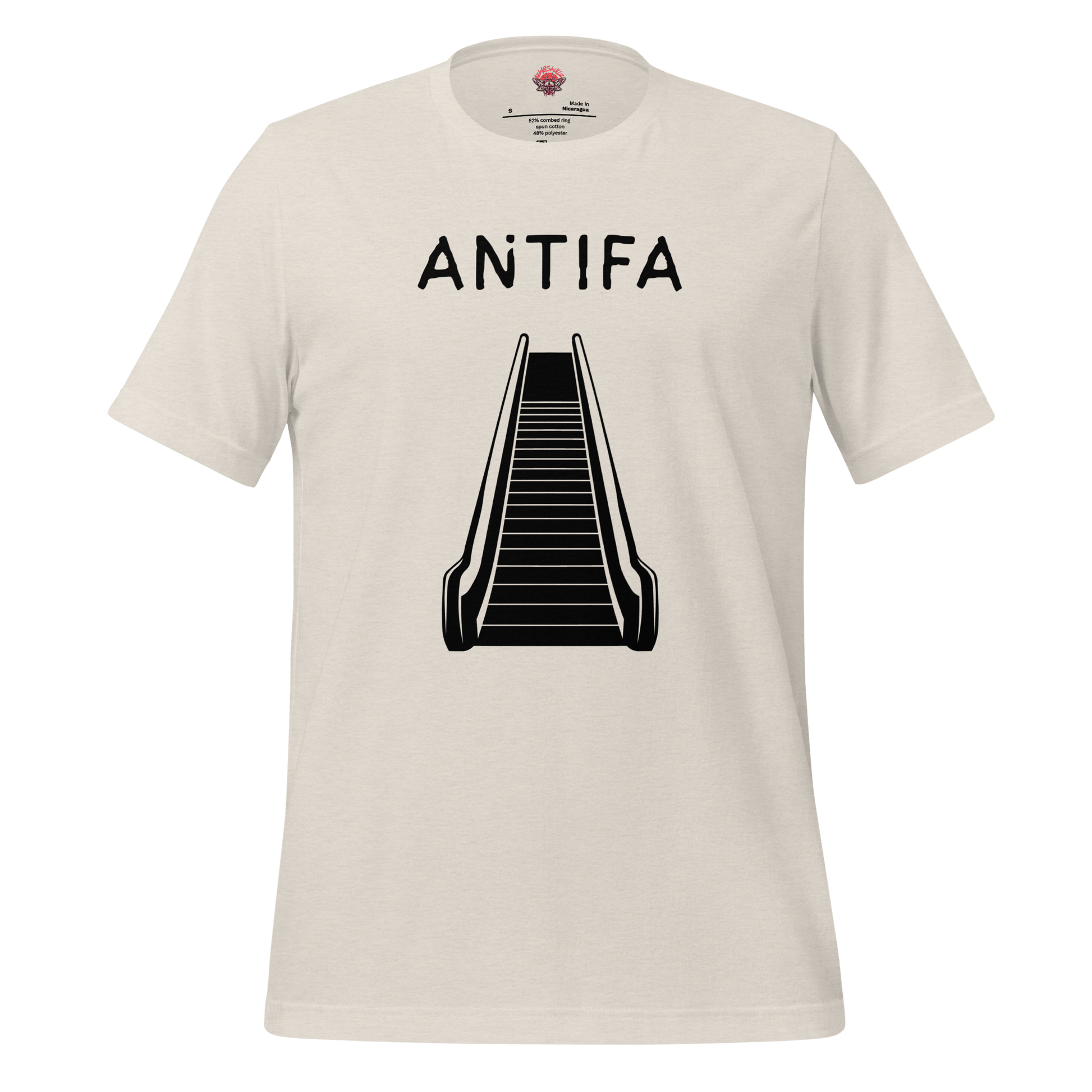 Antifa - Unisex Cotton Tee - shirt-shirts - Short Sleeve - Numbskullz