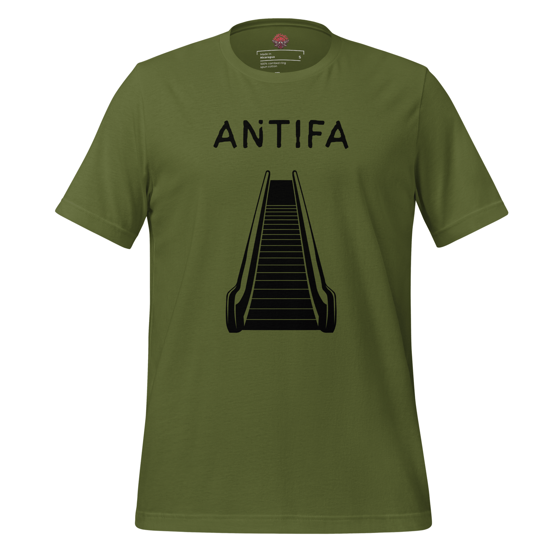 Antifa - Unisex Cotton Tee - shirt-shirts - Short Sleeve - Numbskullz