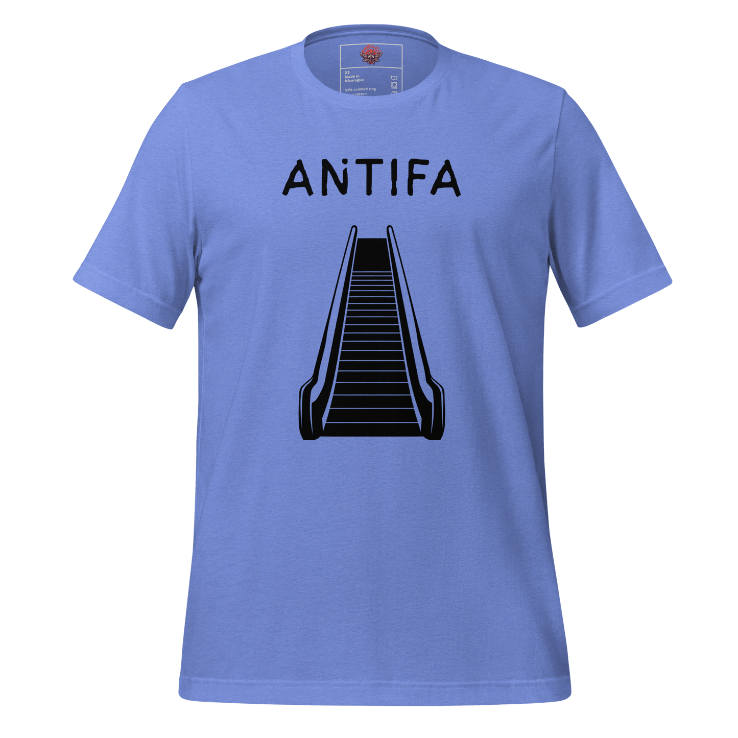 Antifa - Unisex Cotton Tee - shirt-shirts - Short Sleeve - Numbskullz