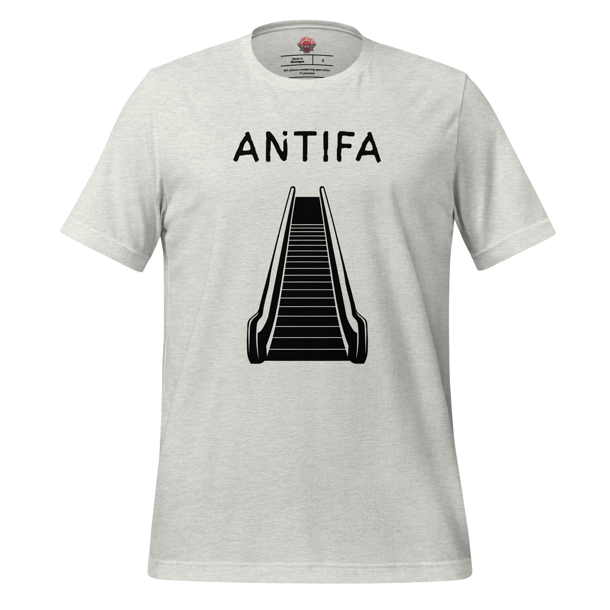 Antifa - Unisex Cotton Tee - shirt-shirts - Short Sleeve - Numbskullz
