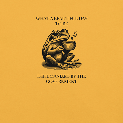 Beautiful Day - Unisex Cotton Tee - activism - political - shirt - Numbskullz