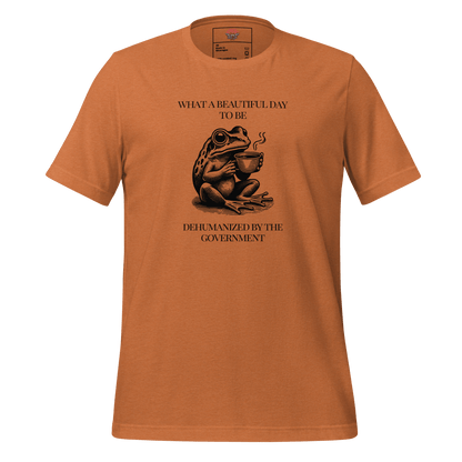 Beautiful Day - Unisex Cotton Tee - activism - political - shirt - Numbskullz