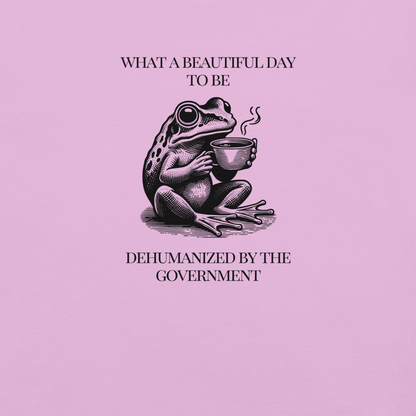 Beautiful Day - Unisex Cotton Tee - activism - political - shirt - Numbskullz