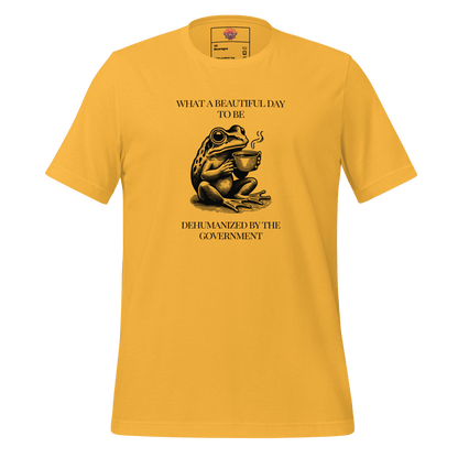 Beautiful Day - Unisex Cotton Tee - activism - political - shirt - Numbskullz