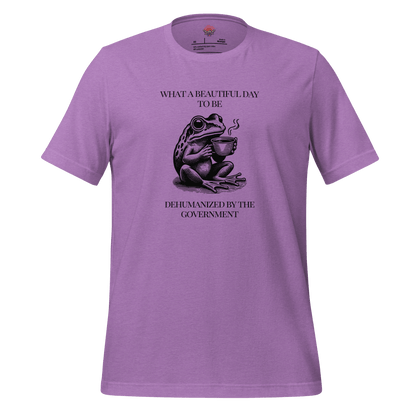 Beautiful Day - Unisex Cotton Tee - activism - political - shirt - Numbskullz