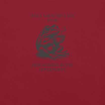 Beautiful Day - Unisex Cotton Tee - activism - political - shirt - Numbskullz