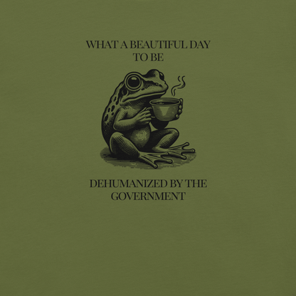 Beautiful Day - Unisex Cotton Tee - activism - political - shirt - Numbskullz