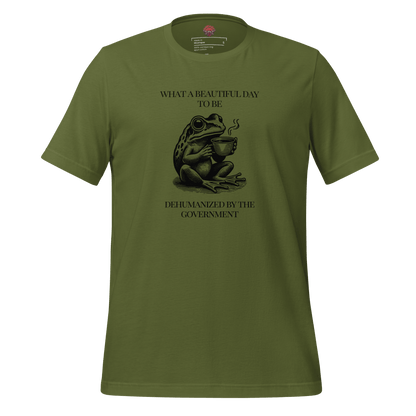 Beautiful Day - Unisex Cotton Tee - activism - political - shirt - Numbskullz