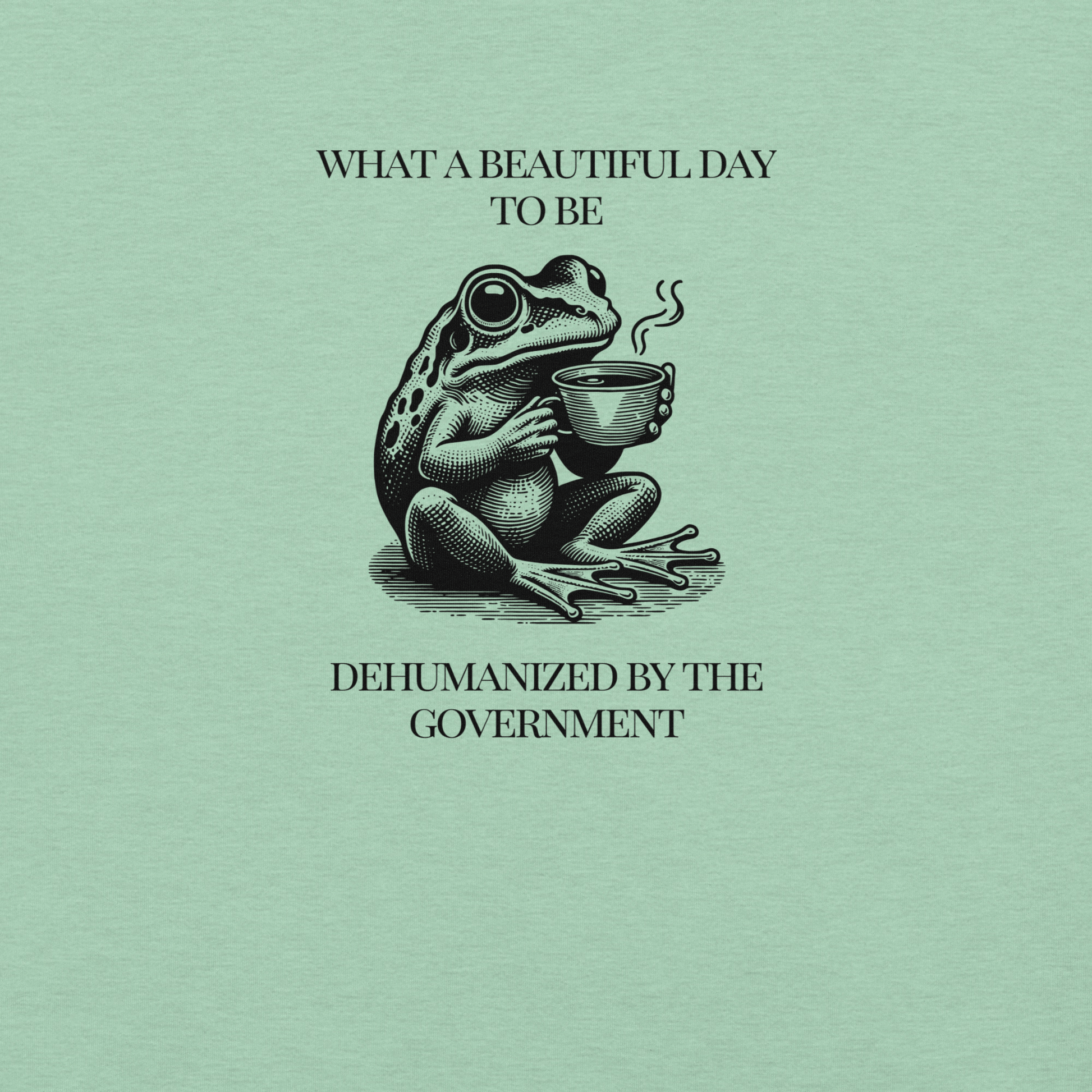 Beautiful Day - Unisex Cotton Tee - activism - political - shirt - Numbskullz