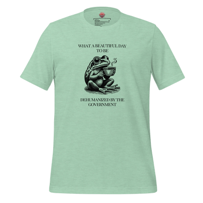 Beautiful Day - Unisex Cotton Tee - activism - political - shirt - Numbskullz