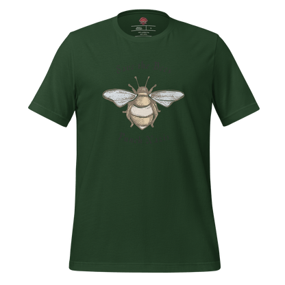 Bees: yay Nazis: boo - Unisex Cotton Tee - activism - political - shirt - Numbskullz