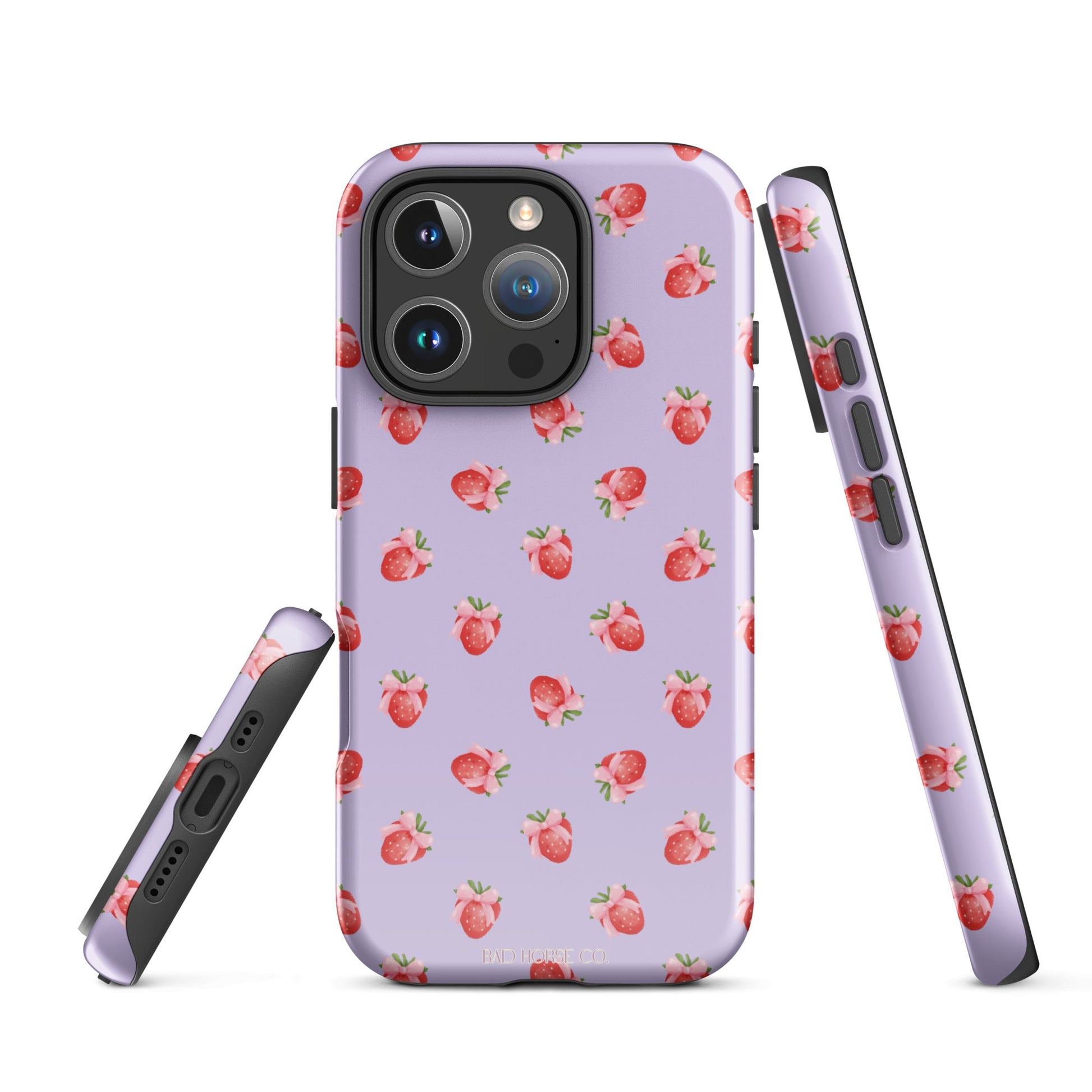 Berries & Bows - iPhone® Tough Case - Phone Case - TSC: TheShopCollective - BadHorse