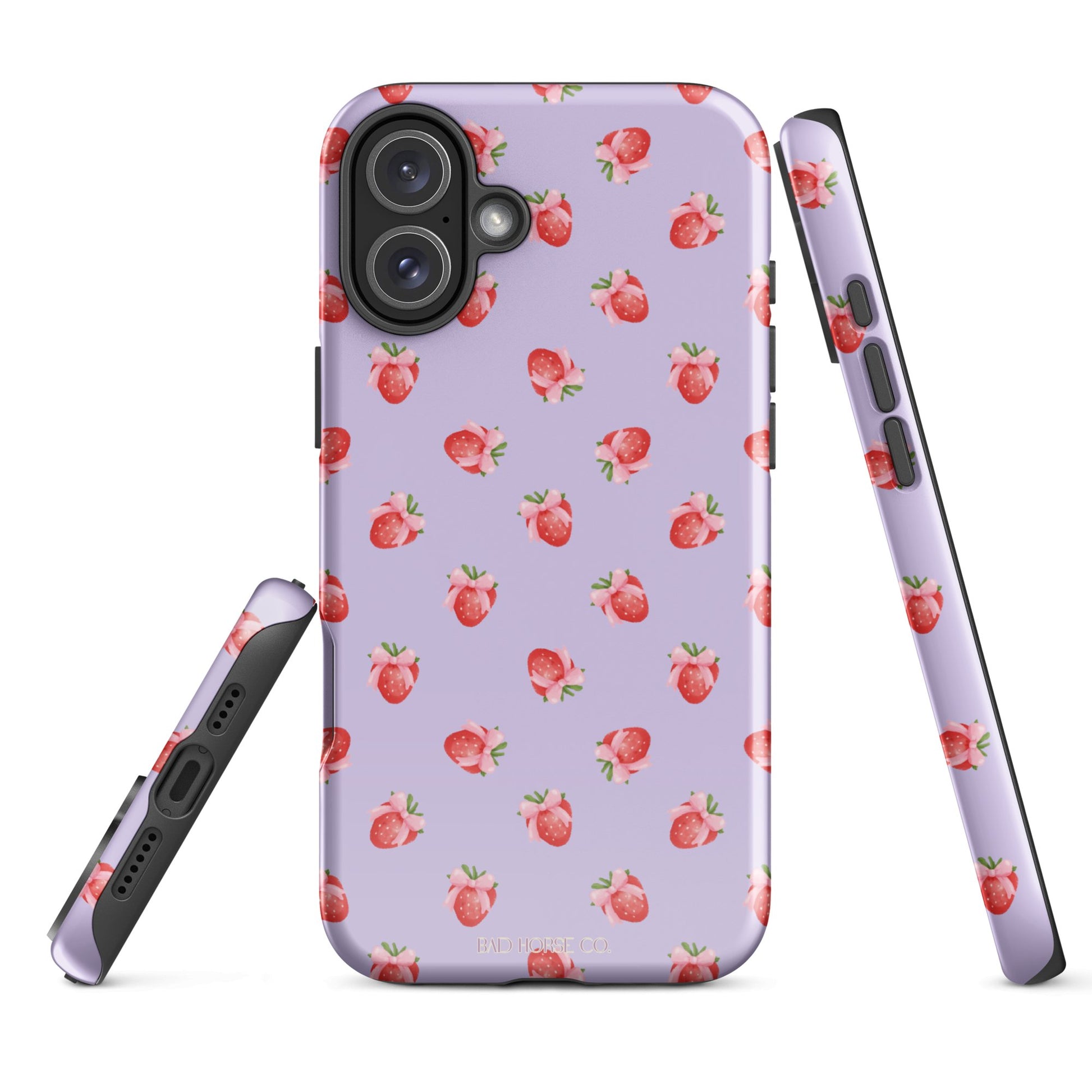 Berries & Bows - iPhone® Tough Case - Phone Case - TSC: TheShopCollective - BadHorse